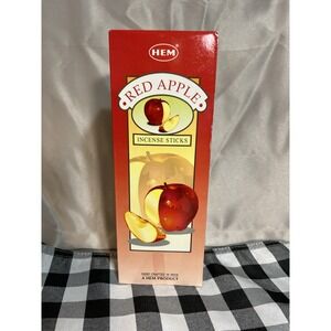 NEW Apple Incense Sticks Box Of 6 ~ 20 Sticks Each Pack (2560)